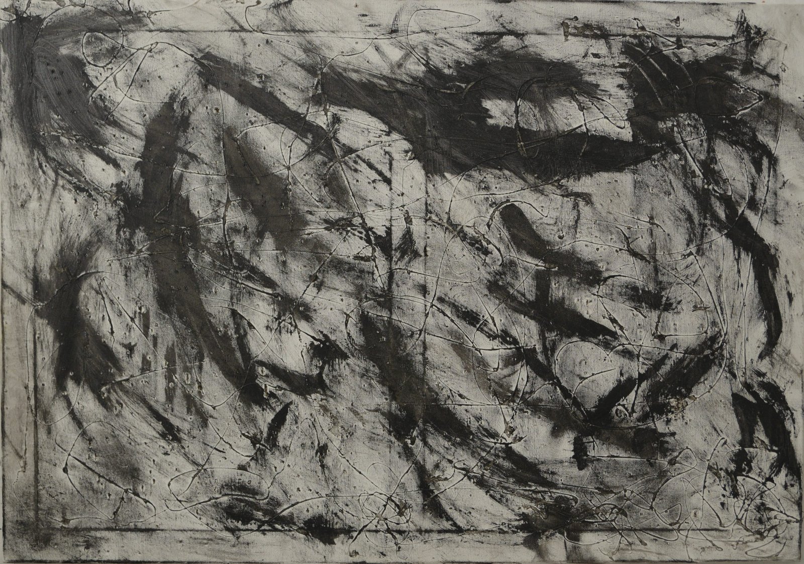 Senza titolo, 2019 tecnica mista, 70x100 cm.
